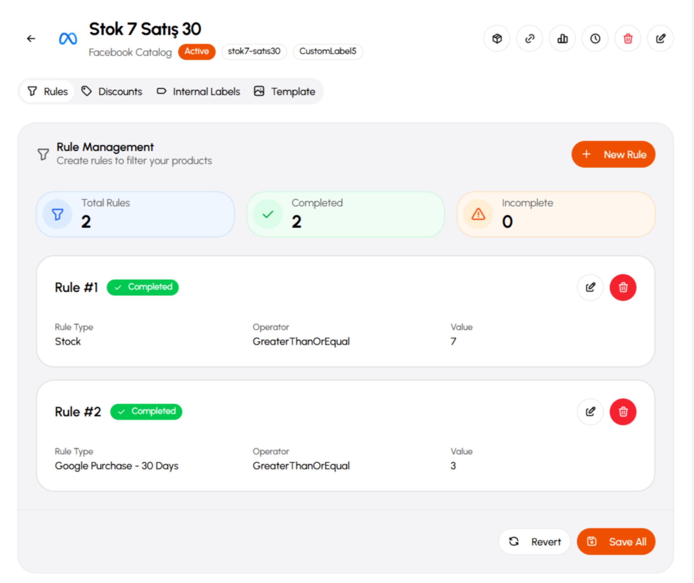 Akıllı Performans Filtreleri